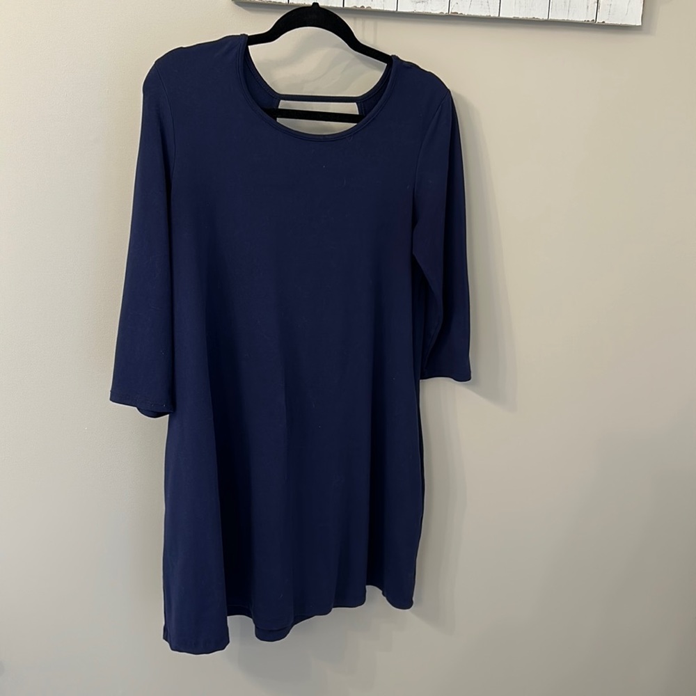 Lime n chili navy blue dress